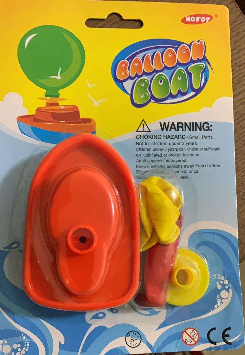 HOT TOY Balloon Boat Zyngroo