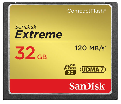 Sandisk 32GB Extreme CompactFlash CF Card 120MB/s