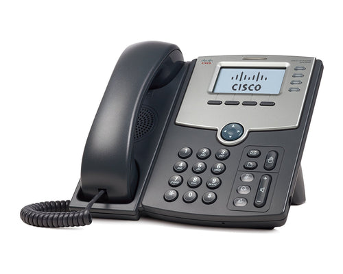 CISCO 4 Line IP Phone With Display, PoE and PC Port