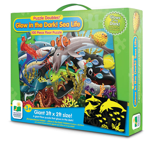 Puzzle Doubles - Glow Sea Life