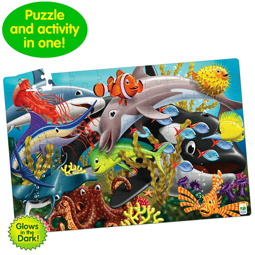 Puzzle Doubles - Glow Sea Life
