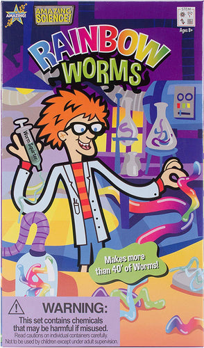 Be Amazing Science Rainbow Worms