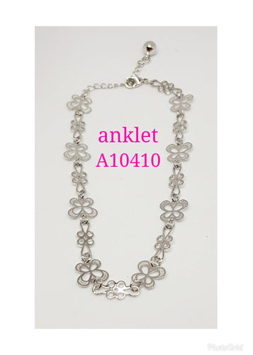 Nickel Plated Anklet - A 10410