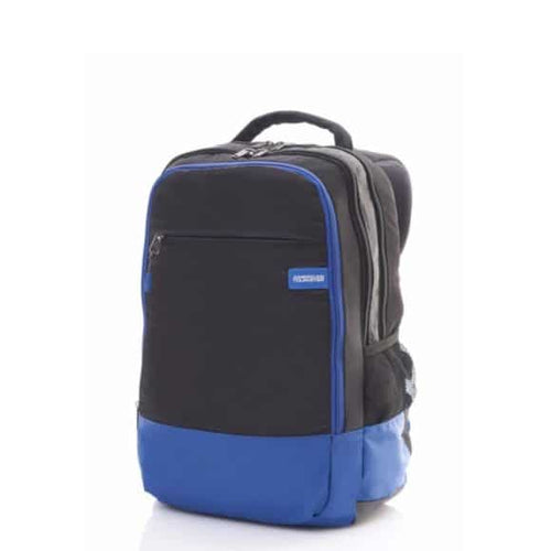 American Tourister Zook Laptop Backpack - Black / Navy