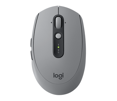 Logitech M590 Silent Multi Device Mouse - Mid-Grey