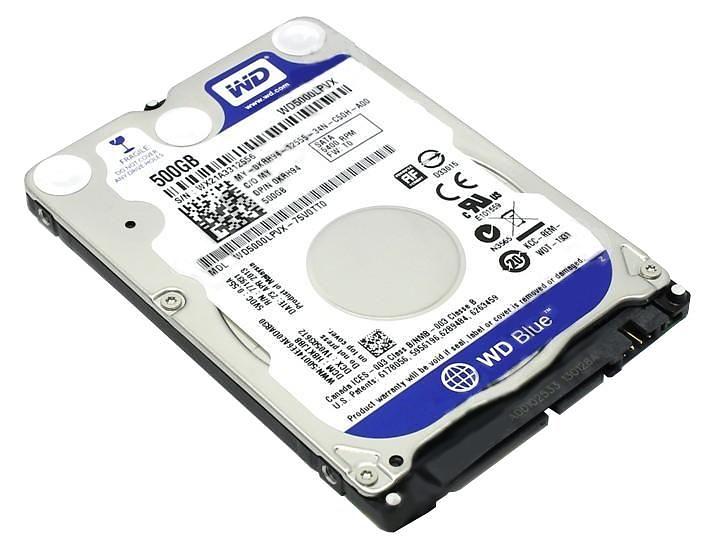 Western Digital 2.5" Int HDD 500GB (Blue)*