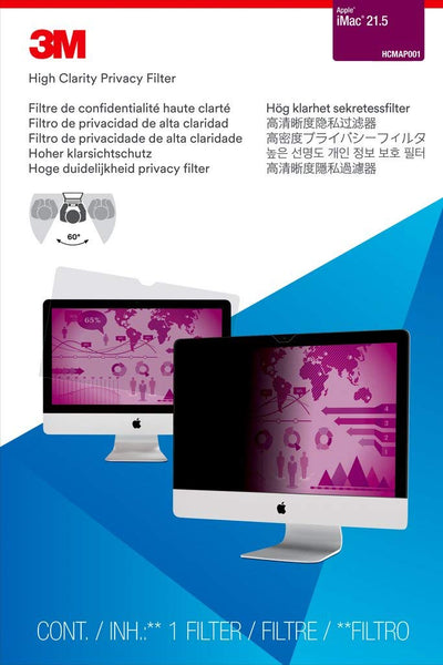 3M™ - High Clarity Privacy Filter for 21.5" Apple® iMac® (21.5 Inches)