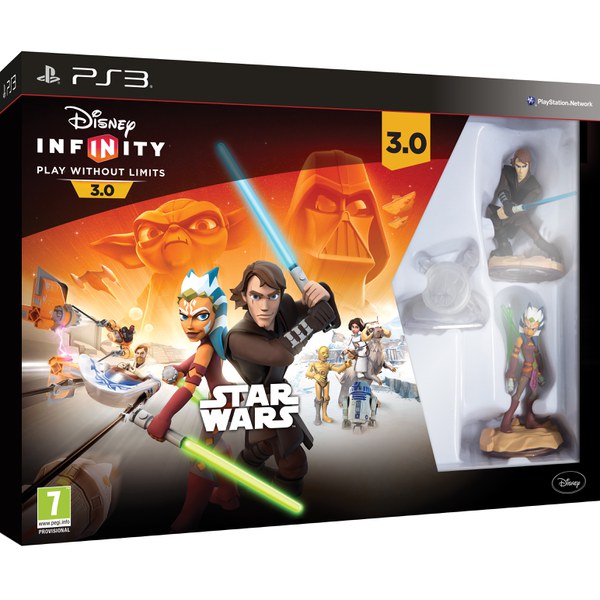 PS3 DISNEY INFINITY 3.0 CLONE WARS STARTER PACK