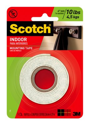 3M MAGIC TAPE 3/4" X 72YD  3M MOUNTING TAPE 1" X 50" PERMANENT