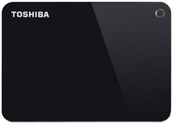 Toshiba Canvio ADVANCE 3.0 V9 Portable Hard Drive 2TB, Black