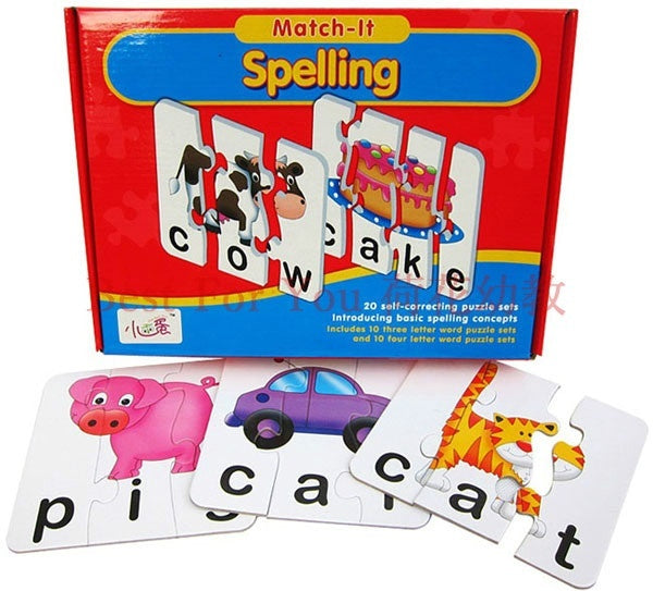 The Learning Journey Match It - Spelling