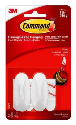 3M Combo ( 3M Command Designer Small Hook, 3M Command Jumbo Hook, 3M Command Utensil Hook)
