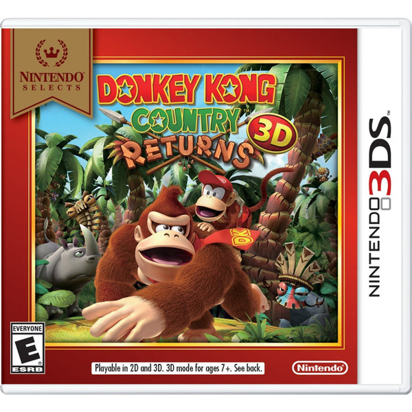 3DS DONKEY KONG COUNTRY RETURNS 3D