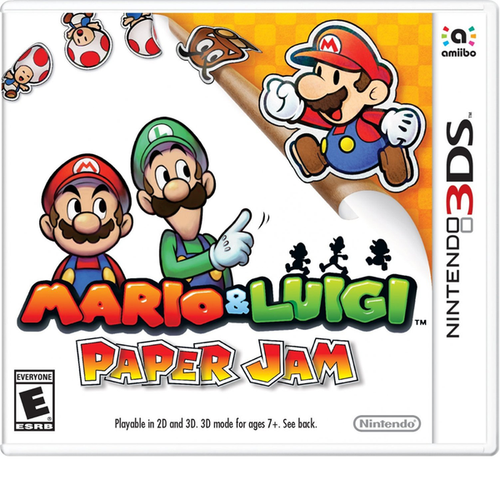 3DS MARIO LUIGI PAPER JAM