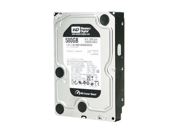 Western Digital  3.5" Int HDD 500GB (Black)