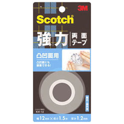 3M REMOVABLE TAPE 3/4" X 650", 3M FOR METAL, GLASS, TILES, WOOD - ROUGH & UNEVEN SURFACES GREY 19MMX 1.5M X 1.2MM