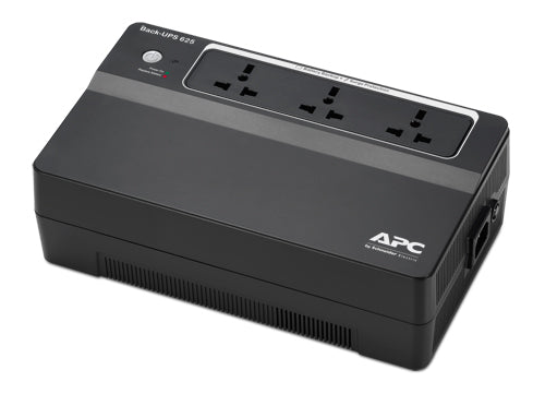 APC Back-UPS 625VA, 230V, AVR, Floor, Universal Sockets