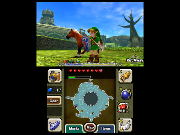 3DS THE LEGEND OF ZELDA: MAJORA'S MASK 3D
