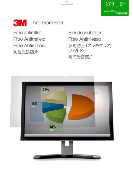3M™ - AG27.0W9 Desktop Anti-Glare Filter