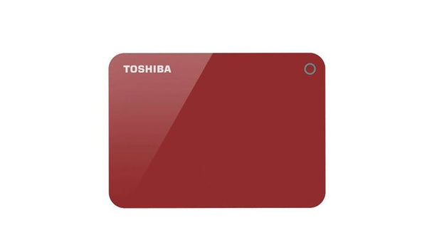 Toshiba Canvio ADVANCE 3.0 V9 Portable Hard Drive 1TB, Red