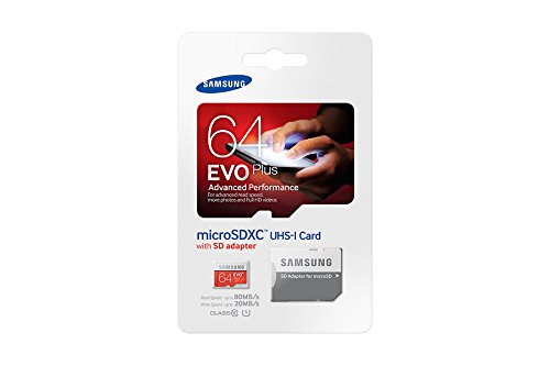 SAMSUNG MICRO SD EVO PLUS 64GB CL10 W APT 80/20