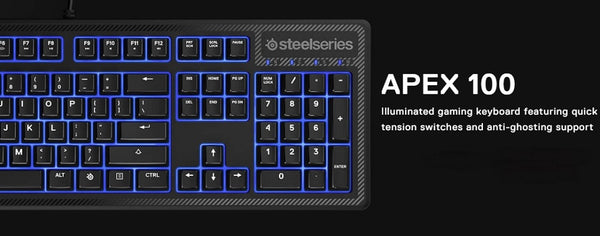 STEELSERIES APEX100 US KEYBOARD