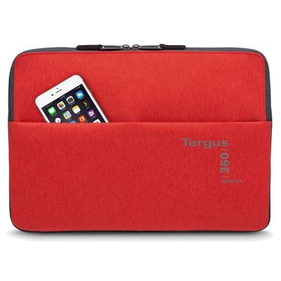 Targus 13" - 14" 360 Perimeter Sleeve (14" size)- Red