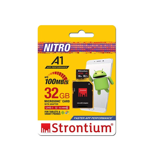 STRONTIUM 32GB Nitro A1 100 mb/s Card, U1