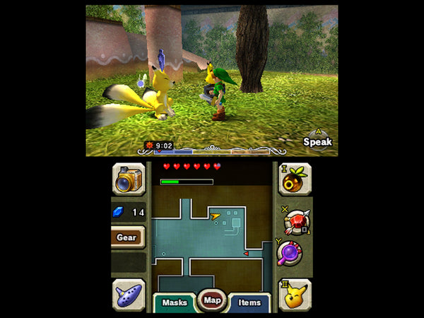 3DS THE LEGEND OF ZELDA: MAJORA'S MASK 3D