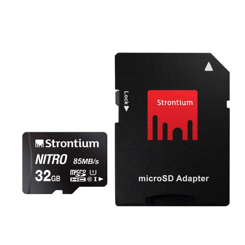 STRONTIUM 32GB New Nitro 85 mbps with Adapter
