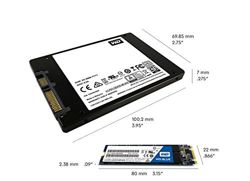 Western Digital BLUE 3D NAND SSD M.2 500GB