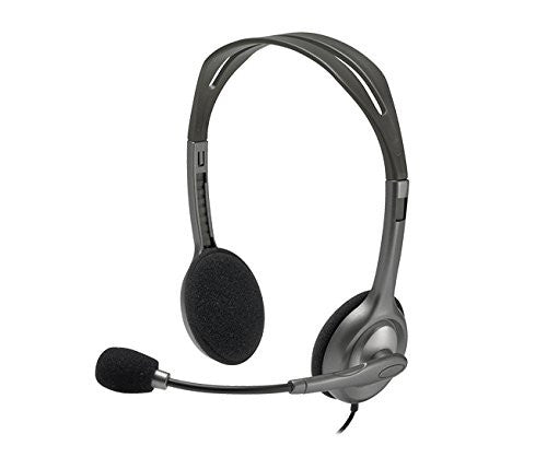 Logitech Stereo Headset H111 - Silver