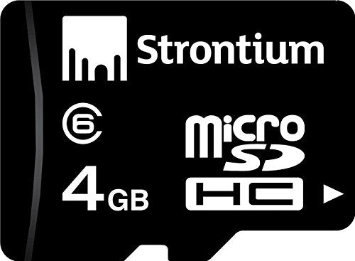 Strontium 4GB MicroSD Class 6 Memory Card