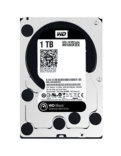 Western Digital 3.5" Int HDD 1TB (Black)