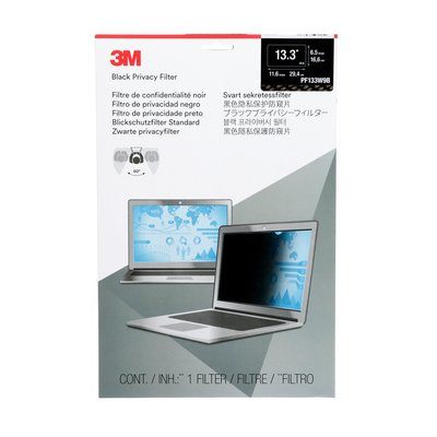 3M™ PF13.3W9  Laptop Privacy Filter for Widescreen 16:9 AR (13.3 Inches)