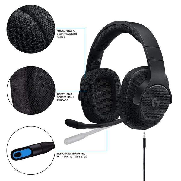 LOGITECH G433 7.1 Wired Surround Gaming Headset