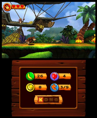 3DS DONKEY KONG COUNTRY RETURNS 3D