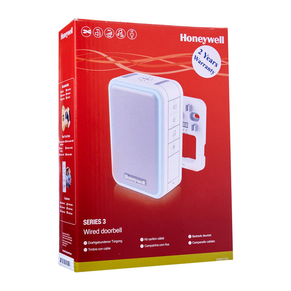 HONEYWELL WIRED DOORBELL WHITE HW-DW315S (6 MELODIES)