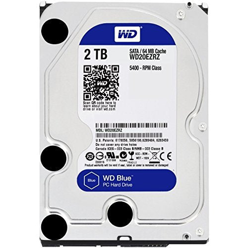 Western Digital 3.5" Int HDD 2TB (Blue)