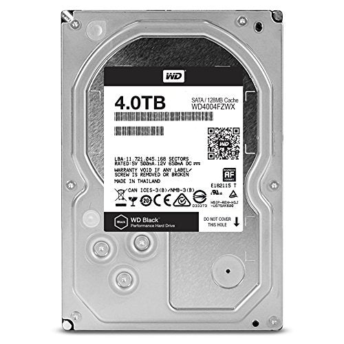 Western Digital 3.5" Int HDD 4TB (Black)