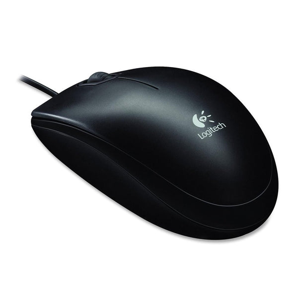 Logitech® Mouse M100 - BLACK - USB - AP - ARCA CLAMSHELL M100R