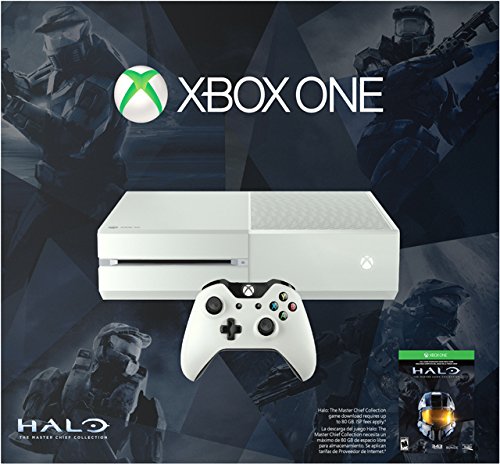 XBOX ONE 500GB Console and The Halo Master Chief Game