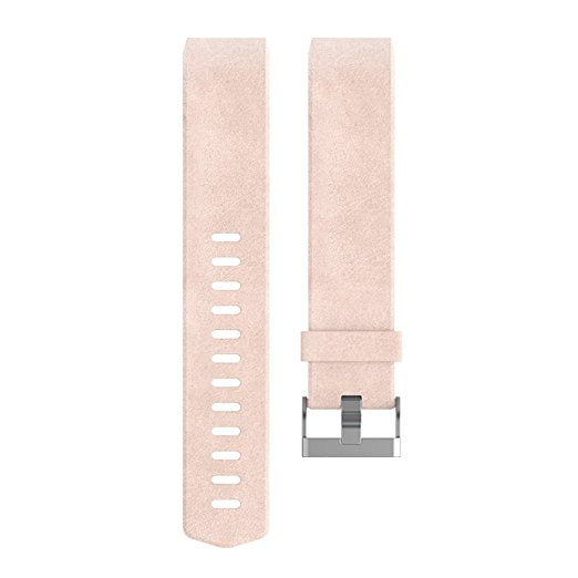 Charge 2 Accessory Band Leather Blush Pink - Small