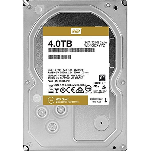 Western Digital 3.5" Int HDD 4TB (RED)(GOLD)