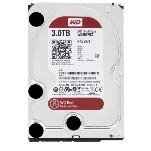 Western Digital 3.5" Int HDD 3TB (Red)