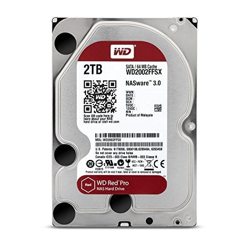 Western Digital 3.5" Int HDD 2TB (Red Pro)