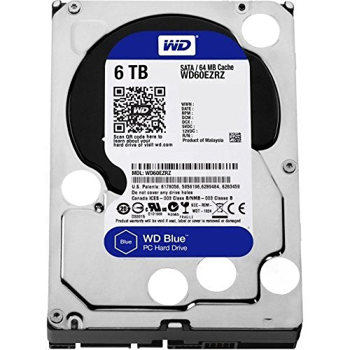 Western Digital 3.5" Int HDD 6TB (Blue)
