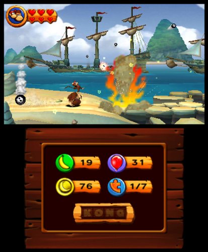 3DS DONKEY KONG COUNTRY RETURNS 3D
