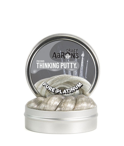 Crazy Aaron's Thinking Putty Pure Platinum