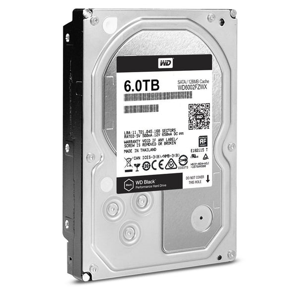 Western Digital 3.5" Int HDD 6TB (Black)